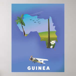 impressão de poster de Esqui da África do Sul da