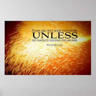 Impressão de Poster de Motivação de Trabalho do du