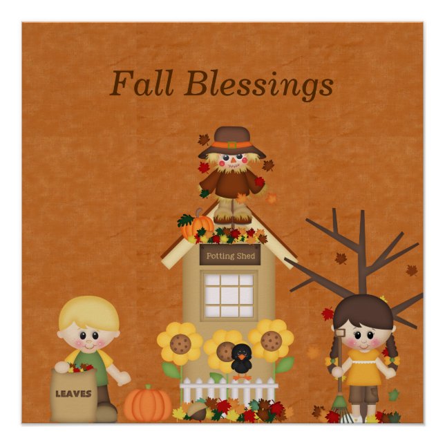 Impressão de Poster de outono (Frente)