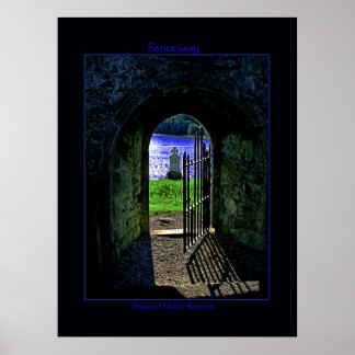 Impressão de Poster de Santuário Irlandês