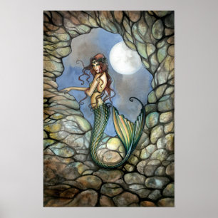 Impressão de Poster de Sereia por Molly Harrison