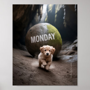 Impressão de Poster de Solitário de de pancada de