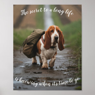 Impressão de Poster de Solitário de Pets de Triste