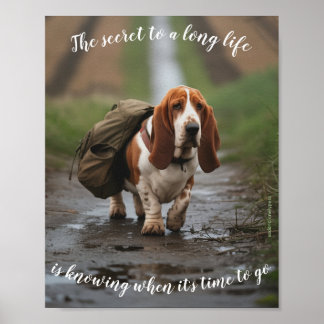 Impressão de Poster de Solitário de Pets de Triste