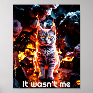 Impressão de Poster de Solitário de Pets Triste e 
