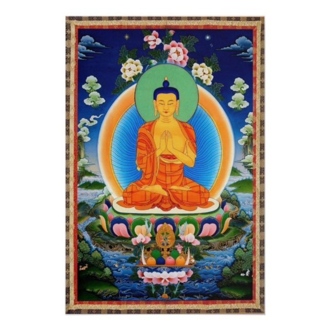 Impressão de Poster do Buda (Frente)