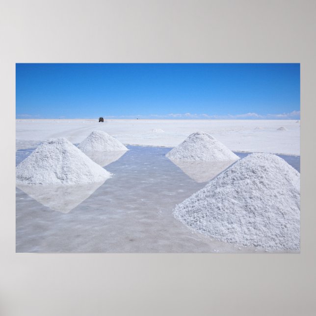 Impressão de pôster do salar de Uyuni (Frente)