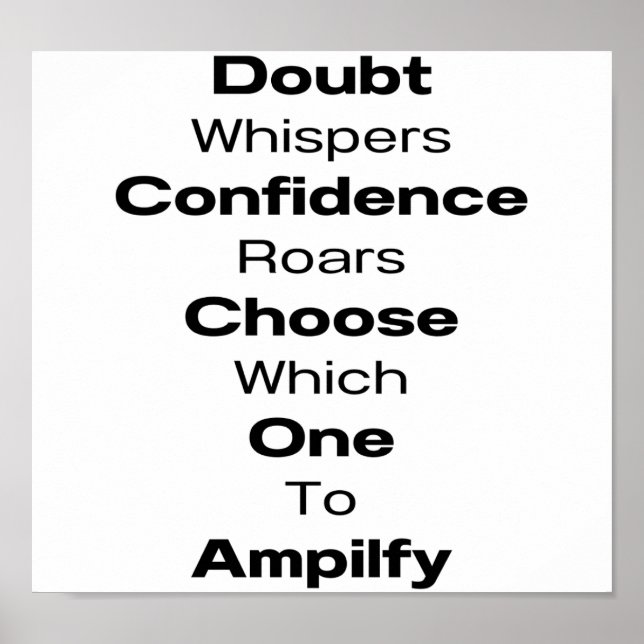 Impressão de Poster preto com aspas nº 19 (Frente)