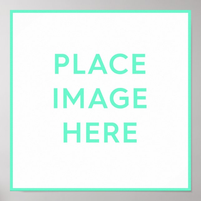 Impressão de Poster quadrado de 12" x 12" (Frente)