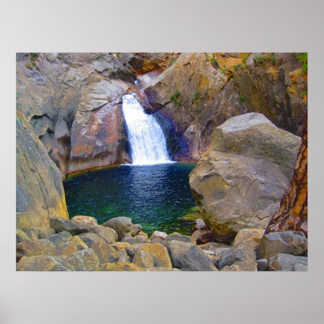 Impressão de Queda de Canyon do Rei (Frente)