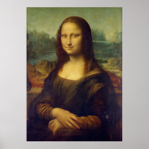 Impressão de Reprodução Mona Lisa - Impressão Da V