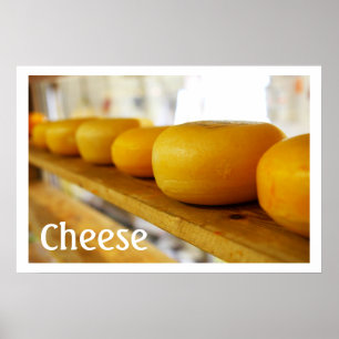 Impressão de Rodas de Queijo Amarelo