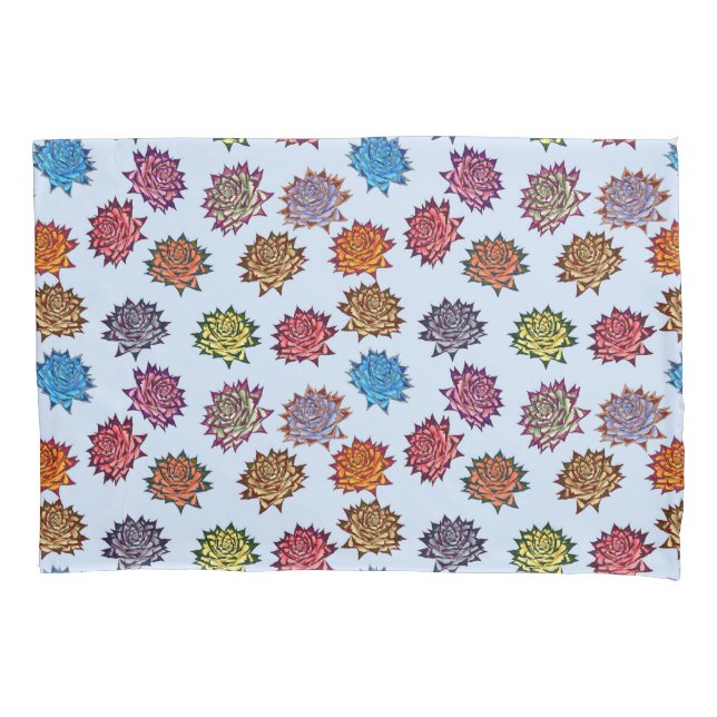 Impressão de Rosa, Padrão Floral de Estilo Moderno (Frente)