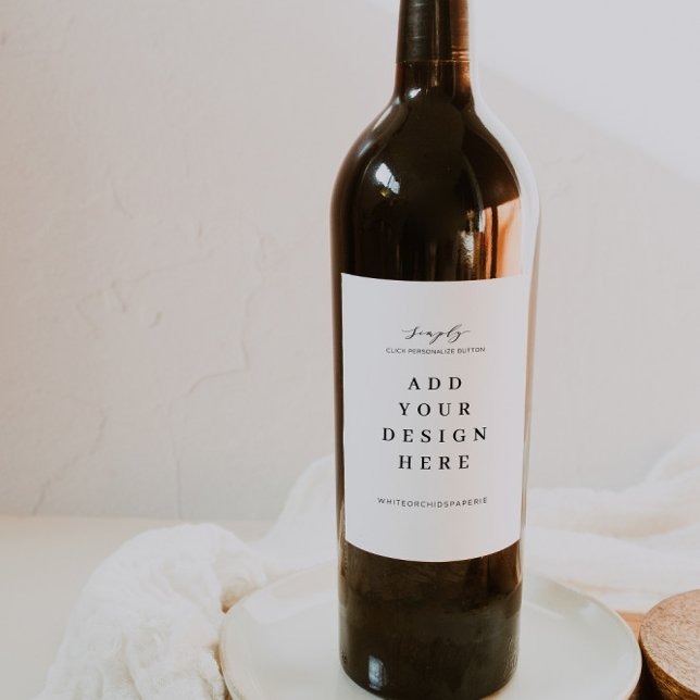 Impressão de rótulos de vinhos e vinhos espumantes (Criador carregado)