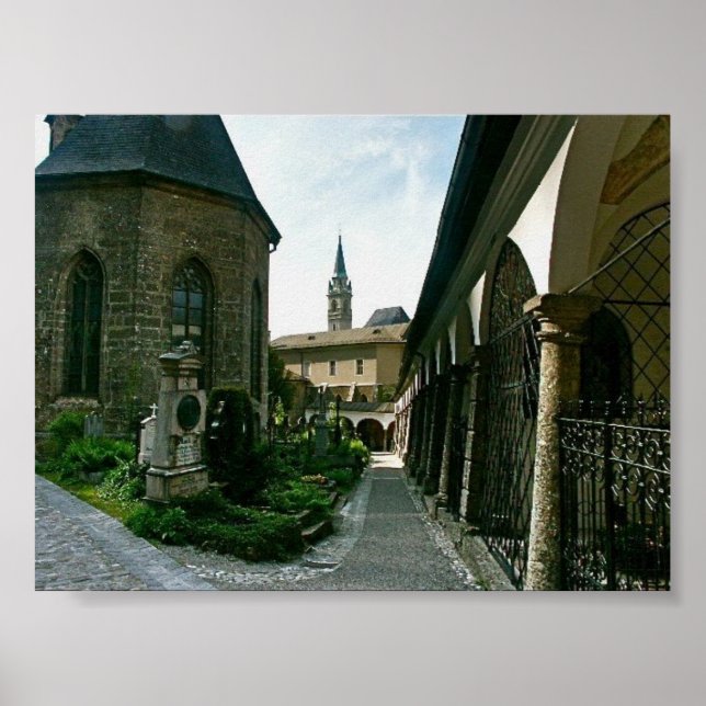 Impressão de Salzburg Katakombe (Frente)