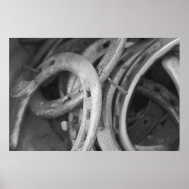 Impressão de Sapato de Cavalo (Frente)