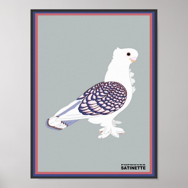 Impressão de Satinette (Frente)