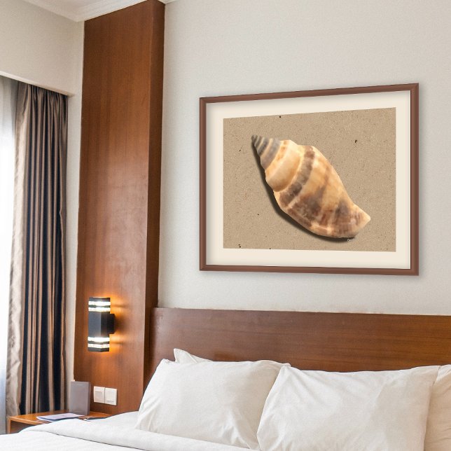 Impressão de Shell de Conch Strike Brown e Tan (Criador carregado)