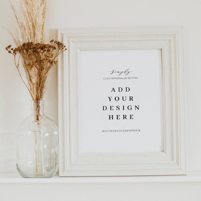 Impressão de Sinalização Personalizada 8"x10" (Criador carregado)