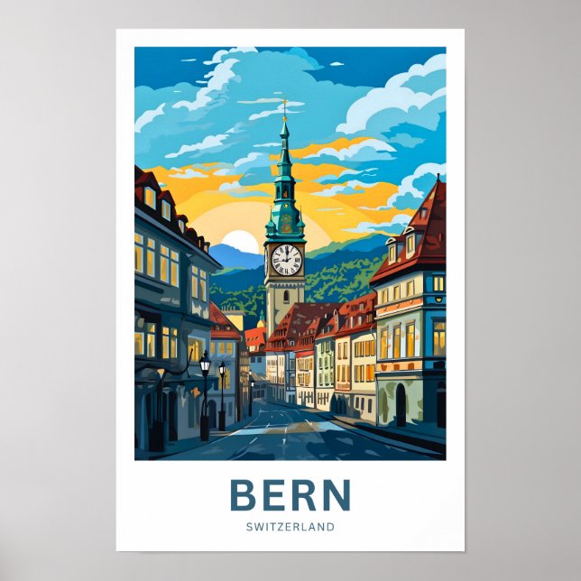 Impressão de Suiça de Bern (Frente)