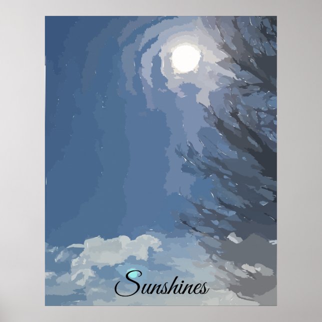 Impressão de Sunshines, Papel Poster de Valor (Mat (Frente)