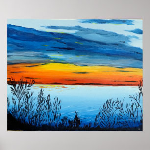 Impressão de Tela com o Sunset