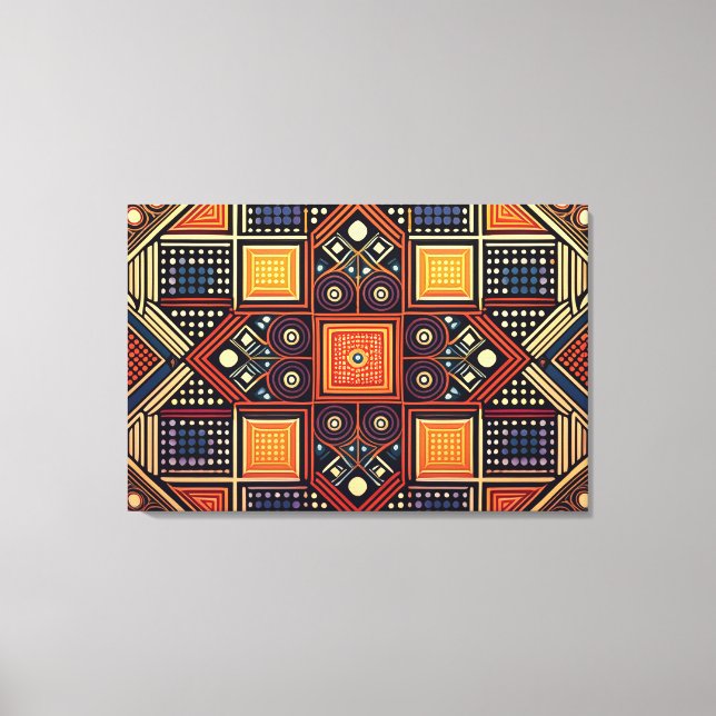 impressão de tela de abstrato (Frente)