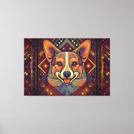 impressão de tela de abstrato