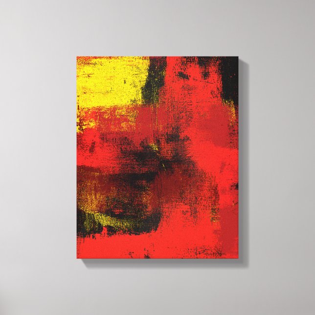 Impressão de tela de Abstrato de 1965 (Frente)