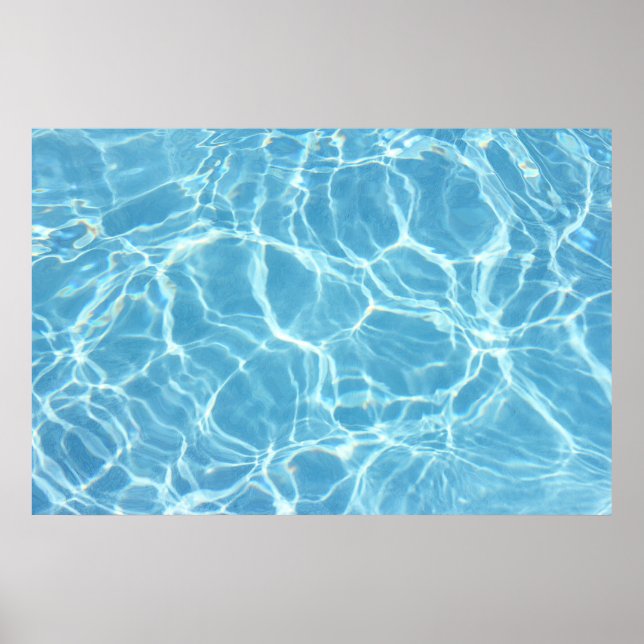 Impressão de Tela de Água piscina (Frente)