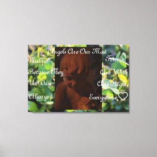 Impressão de Tela de Amigos Anjos