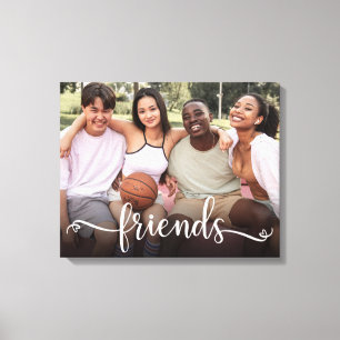 Impressão de tela de amigos em tela