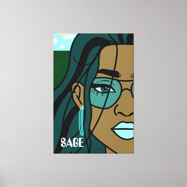 Impressão de tela de apresentação de abundância (Frente)