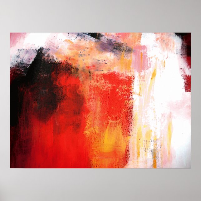 Impressão de tela de brilho Abstrato (Frente)