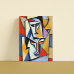 Impressão de Tela de Cubist abstrato Zen<br><div class="desc">A Abstrato Zen Cubist Canvas Print é totalmente personalizável e exclusiva para pendurar em casa e nas paredes do escritório. Projetado por Norman Reutter.</div>