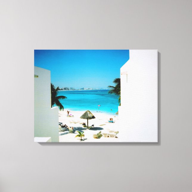 Impressão de tela de exibição tropical (Frente)