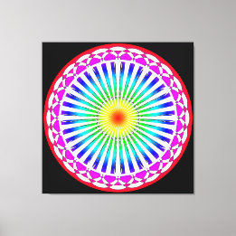 Impressão de tela de Flor de Verão