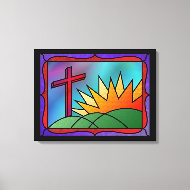 Impressão de tela de manhã de páscoa (Frente)