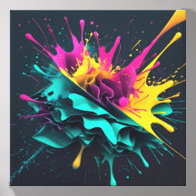 Impressão de Tela de Natureza Calma