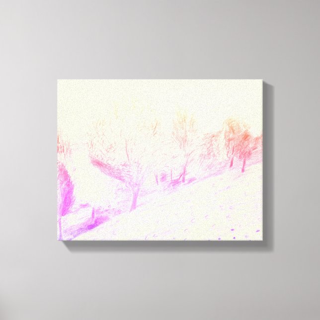 Impressão de Tela de Neve (Frente)