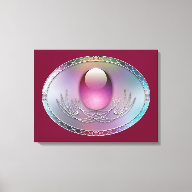 Impressão de Tela de Ovos de Páscoa (Frente)