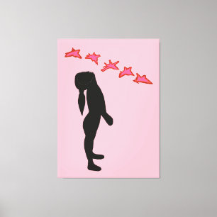 Impressão de tela de pintura de Abstrato sem guerr