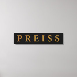 Impressão de tela de primeira/família/Sobrenome