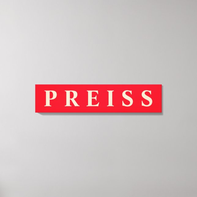 Impressão de tela de primeira/família/Sobrenome (Frente)