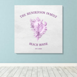 Impressão de Tela de Shell de Conch Magenta