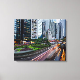 Impressão de tela de tráfego de Hong Kong