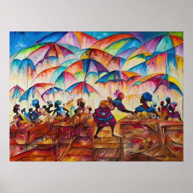 Impressão de tela do African Marketplace II (Frente)