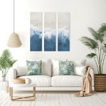 Impressão de tela do painel de praia 3 aérea coste<br><div class="desc">Aerial Costeira Impressão do Painel 3 com azul aqua e cores brancas arenosas de um belo mar tropical e areia. Decoração de praia costeira com as massas de água cristalina e espuma marinha de azul aqua e neutrais arenosos. Este impressão de arte costeira de boho moderno é um pedaço de...</div>