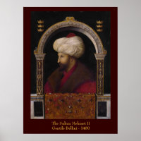 Impressão de tela do Sultan Mehmet II