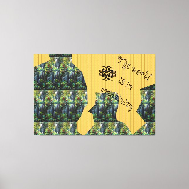 Impressão de tela estendida (Frente)